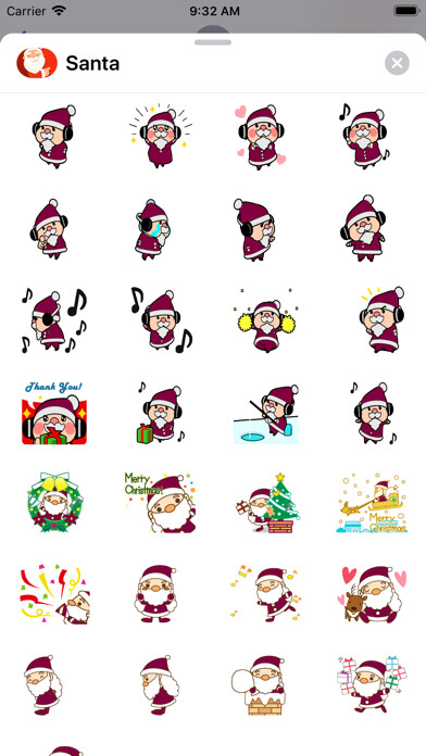 Emulate iPhone app Here Come Santa Claus using MyAndroid
