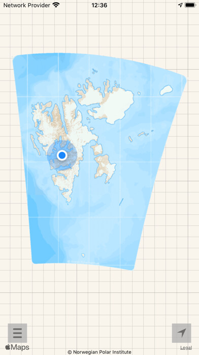 Emulate iPhone app Here & there Svalbard 1:70000 using MyAndroid Emulate iPhone app Here & there Svalbard 1:70000 using MyAndroid