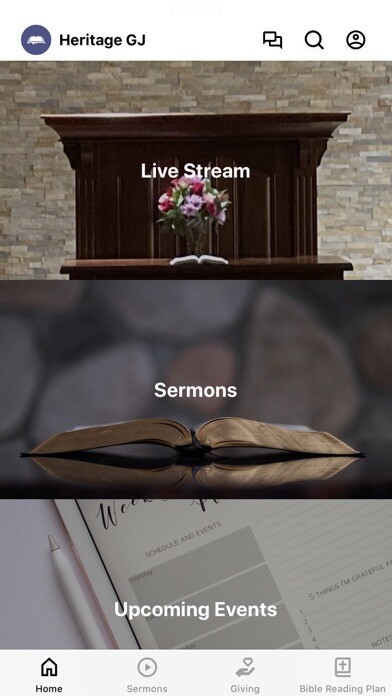 Emulate iPhone app Heritage Church Grand Junction using MyAndroid Emulate iPhone app Heritage Church Grand Junction using MyAndroid