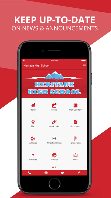 Run android online APK Heritage High School from MyAndroid or emulate Heritage High School using MyAndroid