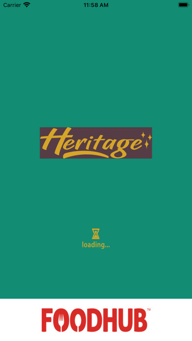 Emulate iPhone app Heritage Kebab House using MyAndroid