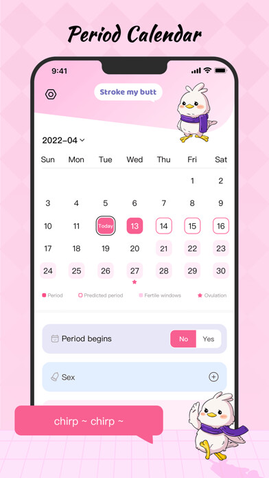 Emulate iPhone app Herlog - Period & Self Care using MyAndroid Emulate iPhone app Herlog - Period & Self Care using MyAndroid
