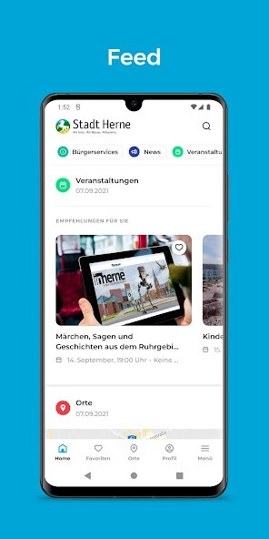 Run android online APK Herne-App from MyAndroid or emulate Herne-App using MyAndroid