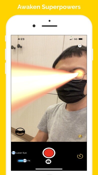 Emulate iPhone app Hero AR Camera using MyAndroid