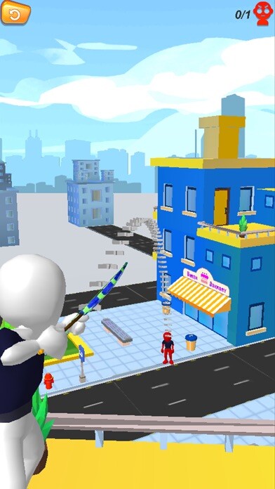 Emulate iPhone app Hero Archer 3D using MyAndroid