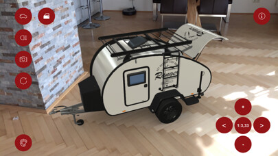 Emulate iPhone app HeroCamper Ranger AR using MyAndroid