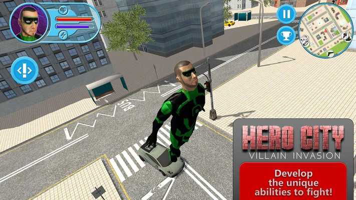 Emulate Android APK Hero City: Villain Invasion