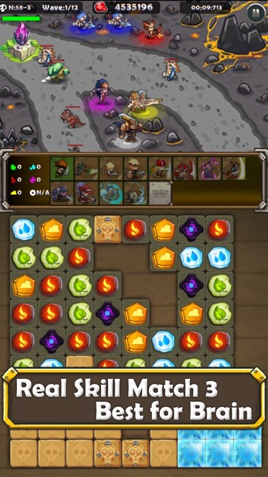 Emulate iPhone app Hero Defense - Math 3 RPG using MyAndroid Emulate iPhone app Hero Defense - Math 3 RPG using MyAndroid