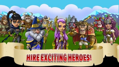 Emulate iPhone app Heroes & Dungeons using MyAndroid