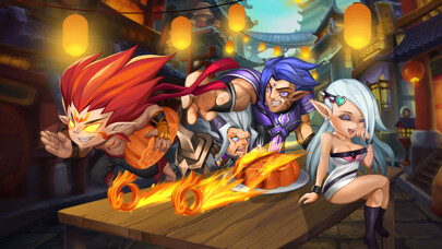 Emulate iPhone app Heroes Legend: Idle Battle War using MyAndroid