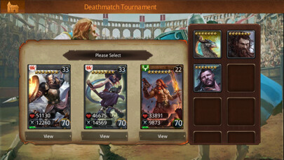 Emulate iPhone app Heroes of Camelot using MyAndroid