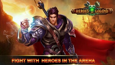 Emulate iPhone app Heroes of Legend : Castle Defense using MyAndroid
