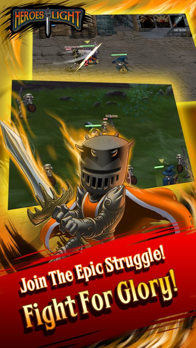 Emulate iPhone app Heroes of Light using MyAndroid Emulate iPhone app Heroes of Light using MyAndroid