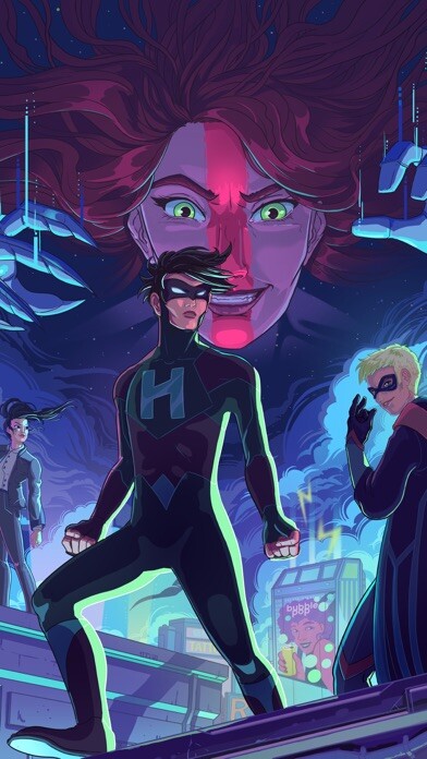 Emulate iPhone app Heroes Rise: The Prodigy using MyAndroid