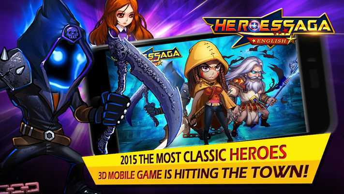 Emulate Android APK Heroes Saga