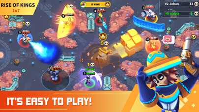 Emulate iPhone app Heroes Strike Offline using MyAndroid