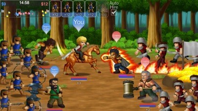Emulate iPhone app Hero Fighter X using MyAndroid