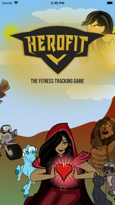Emulate iPhone app HeroFit the Fitness Game using MyAndroid Emulate iPhone app HeroFit the Fitness Game using MyAndroid