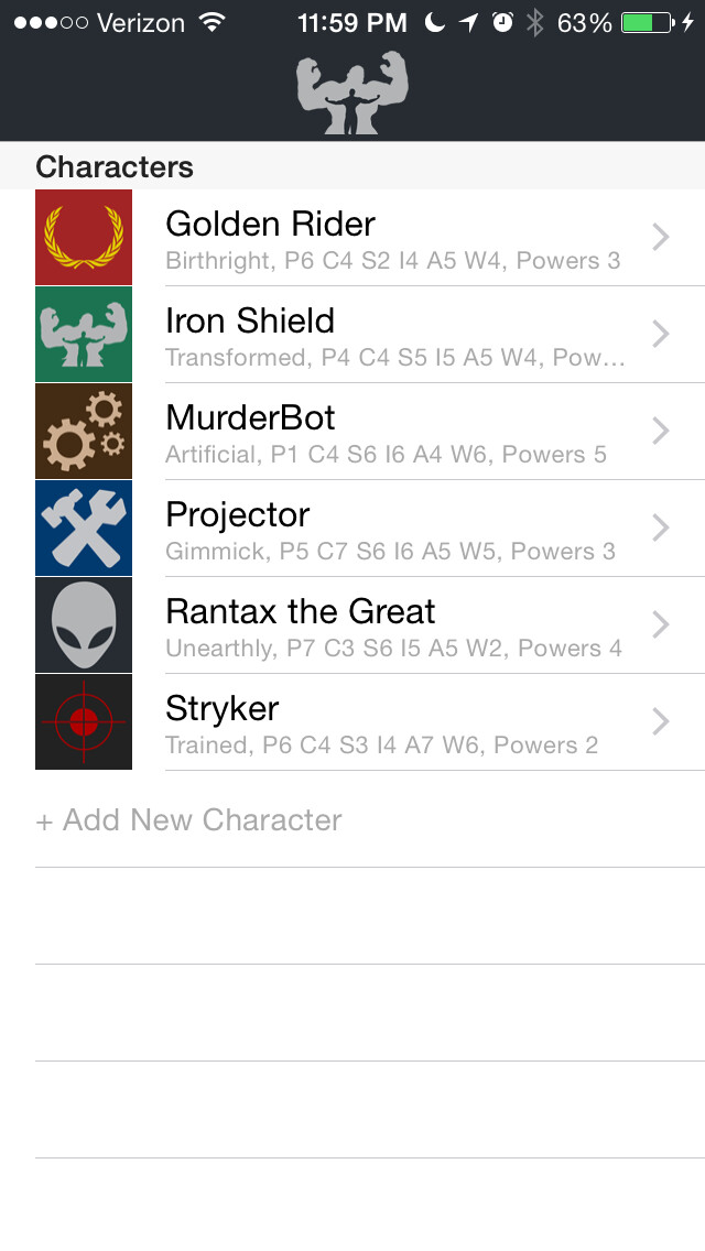 Emulate iPhone app HeroMaker - An RPG Character Generator using MyAndroid Emulate iPhone app HeroMaker - An RPG Character Generator using MyAndroid