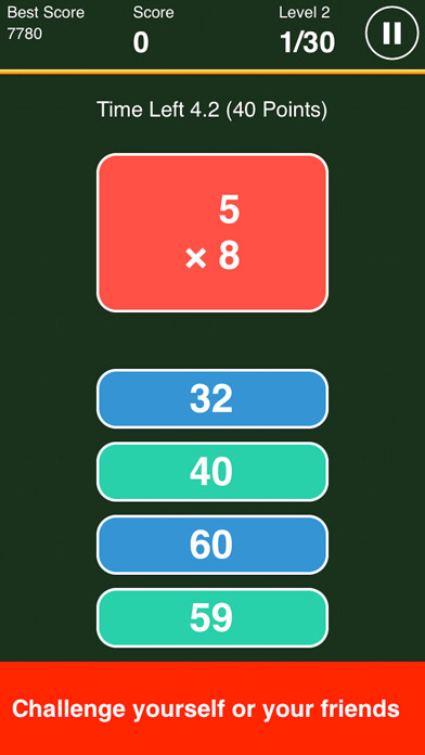 Emulate iPhone app Hero of Times Tables using MyAndroid Emulate iPhone app Hero of Times Tables using MyAndroid