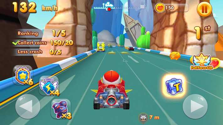Emulate Android APK Hero Racer - Car Transform Racing
