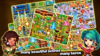 Emulate iPhone app Hero Tower Defense using MyAndroid