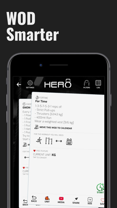 Emulate iPhone app Hero WOD - Crossfit Workouts using MyAndroid Emulate iPhone app Hero WOD - Crossfit Workouts using MyAndroid