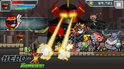 Emulate iPhone app HERO-X: ZOMBIES! using MyAndroid Emulate iPhone app HERO-X: ZOMBIES! using MyAndroid