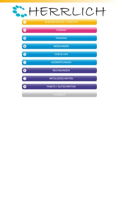 Emulate iPhone app Herrlich using MyAndroid