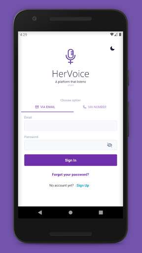 Run android online APK HerVoice from MyAndroid or emulate HerVoice using MyAndroid