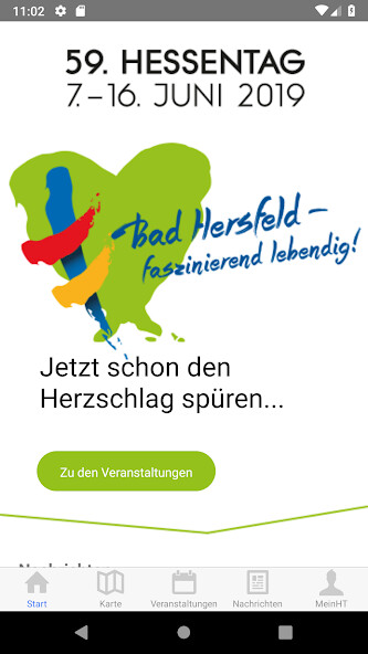 Run android online APK Hessentag from MyAndroid or emulate Hessentag using MyAndroid