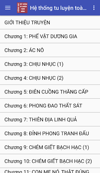 Run android online APK He thong tu luyen toan nang Truyen vong du offline from MyAndroid or emulate He thong tu luyen toan nang Truyen vong du offline using MyAndroid