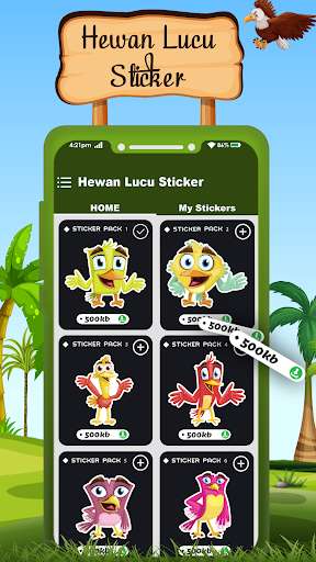 Run android online APK Hewan Lucu WAStickerApps from MyAndroid or emulate Hewan Lucu WAStickerApps using MyAndroid