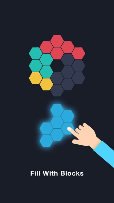 Emulate iPhone app Hexa Block Pop - Free Addictive Puzzle Game using MyAndroid Emulate iPhone app Hexa Block Pop - Free Addictive Puzzle Game using MyAndroid