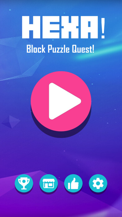 Emulate iPhone app Hexa Block! Puzzle Master using MyAndroid