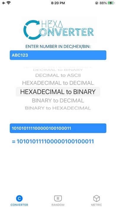Emulate iPhone app hexaConverter using MyAndroid Emulate iPhone app hexaConverter using MyAndroid
