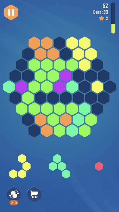 Emulate iPhone app Hexagon Elimination (TinyFun) using MyAndroid Emulate iPhone app Hexagon Elimination (TinyFun) using MyAndroid