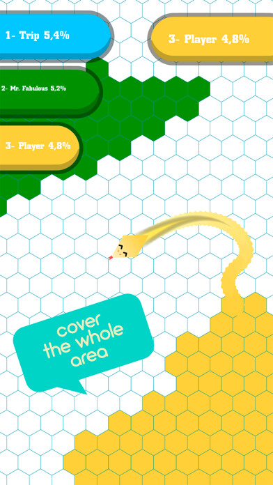 Emulate iPhone app Hexagon.io Snake: Paper Draw! using MyAndroid Emulate iPhone app Hexagon.io Snake: Paper Draw! using MyAndroid