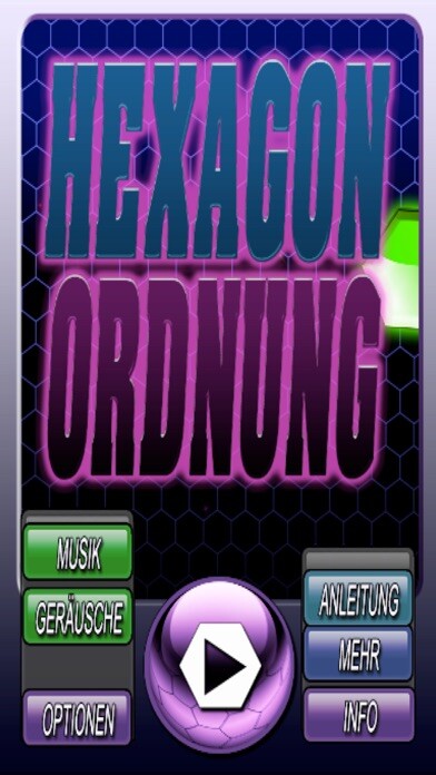 Emulate iPhone app Hexagon Ordnung LT using MyAndroid