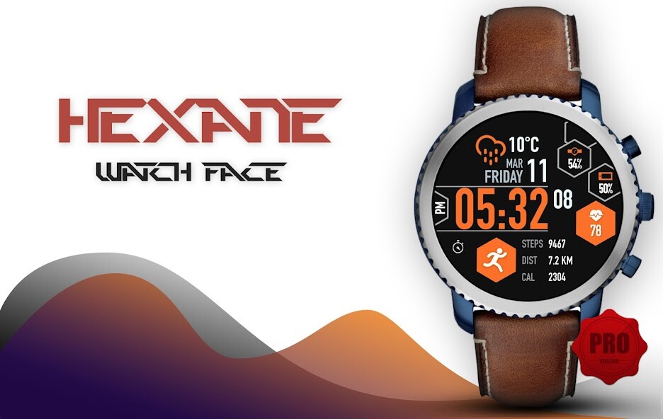 Run android online APK Hexane Digital Watch Face from MyAndroid or emulate Hexane Digital Watch Face using MyAndroid
