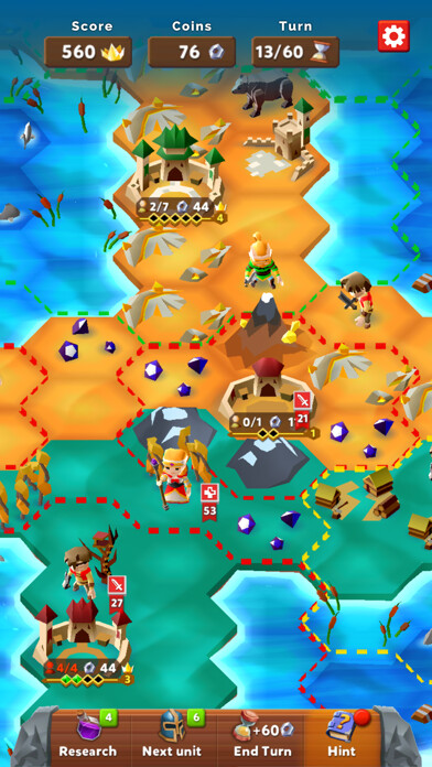 Emulate iPhone app Hexapolis: Turn based strategy using MyAndroid Emulate iPhone app Hexapolis: Turn based strategy using MyAndroid