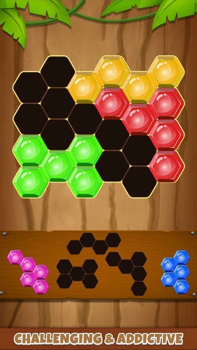 Emulate iPhone app Hexa puzzle : Block blast using MyAndroid Emulate iPhone app Hexa puzzle : Block blast using MyAndroid