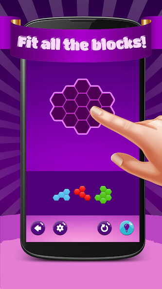 Emulate iPhone app Hexa Puzzle Hero using MyAndroid Emulate iPhone app Hexa Puzzle Hero using MyAndroid