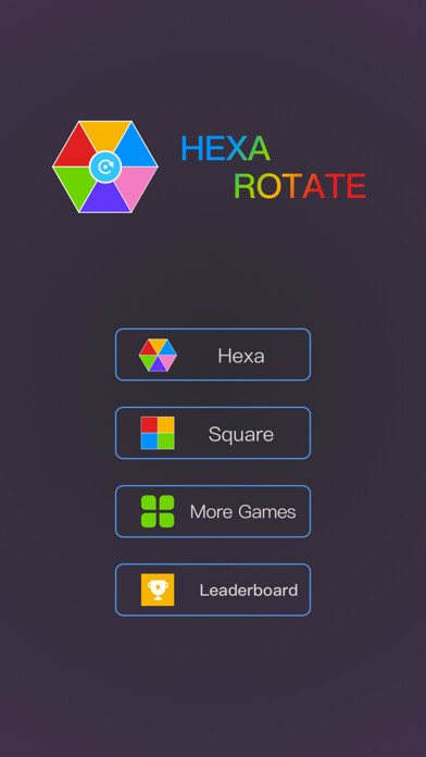 Emulate iPhone app Hexa Rotate using MyAndroid