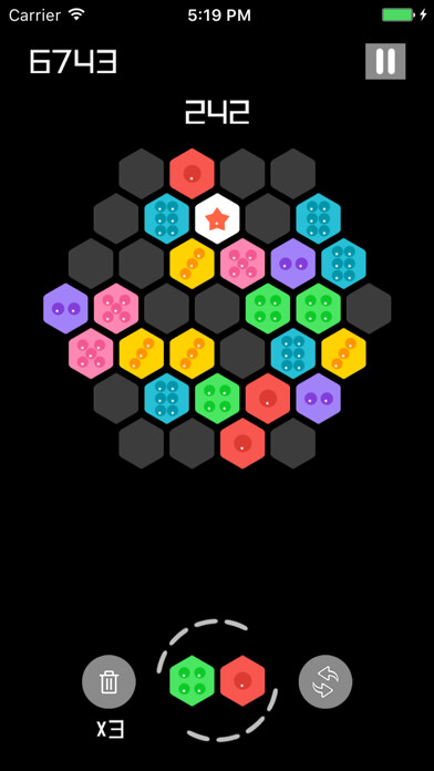 Emulate iPhone app Hexa Six Match Merge using MyAndroid Emulate iPhone app Hexa Six Match Merge using MyAndroid
