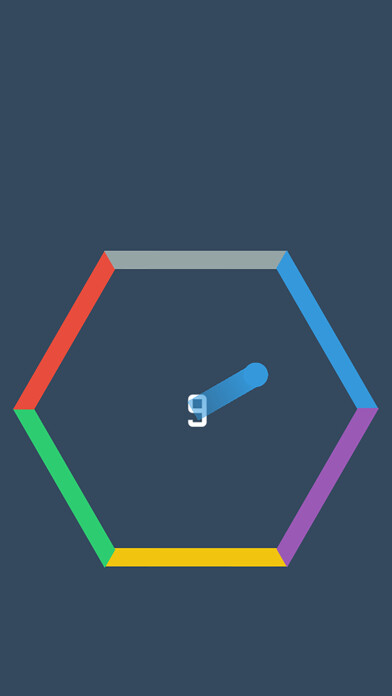 Emulate iPhone app Hexa Wheels - Super Hexagon using MyAndroid Emulate iPhone app Hexa Wheels - Super Hexagon using MyAndroid