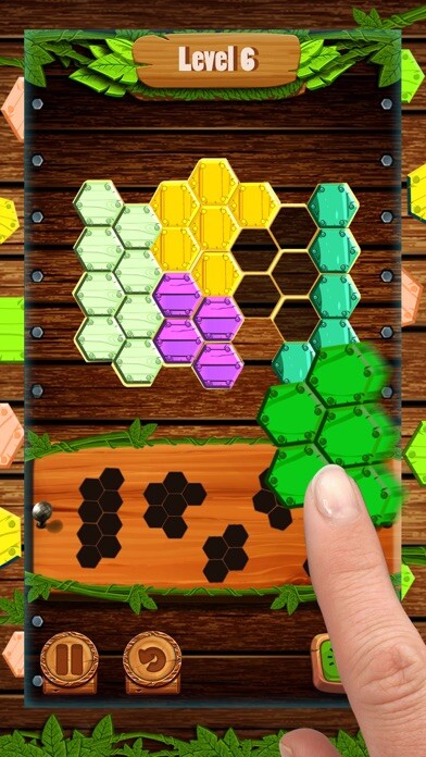 Emulate iPhone app Hexa Wood Block Puzzle! using MyAndroid Emulate iPhone app Hexa Wood Block Puzzle! using MyAndroid
