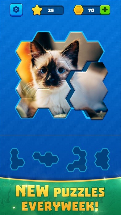 Emulate iPhone app Hex Block Jigsaw using MyAndroid Emulate iPhone app Hex Block Jigsaw using MyAndroid