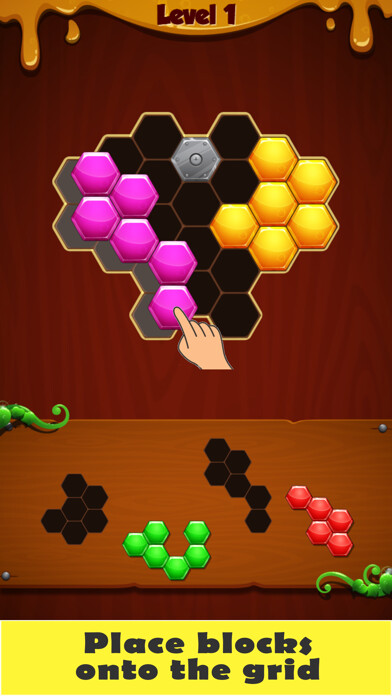 Emulate iPhone app Hex Block Puzzles using MyAndroid Emulate iPhone app Hex Block Puzzles using MyAndroid