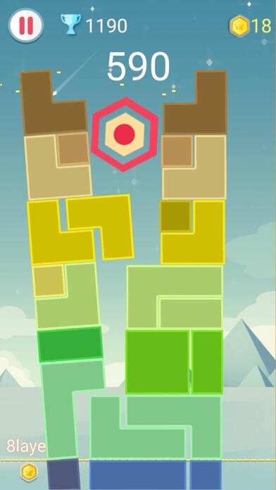 Emulate iPhone app HexDrop - Block Puzzle Games using MyAndroid